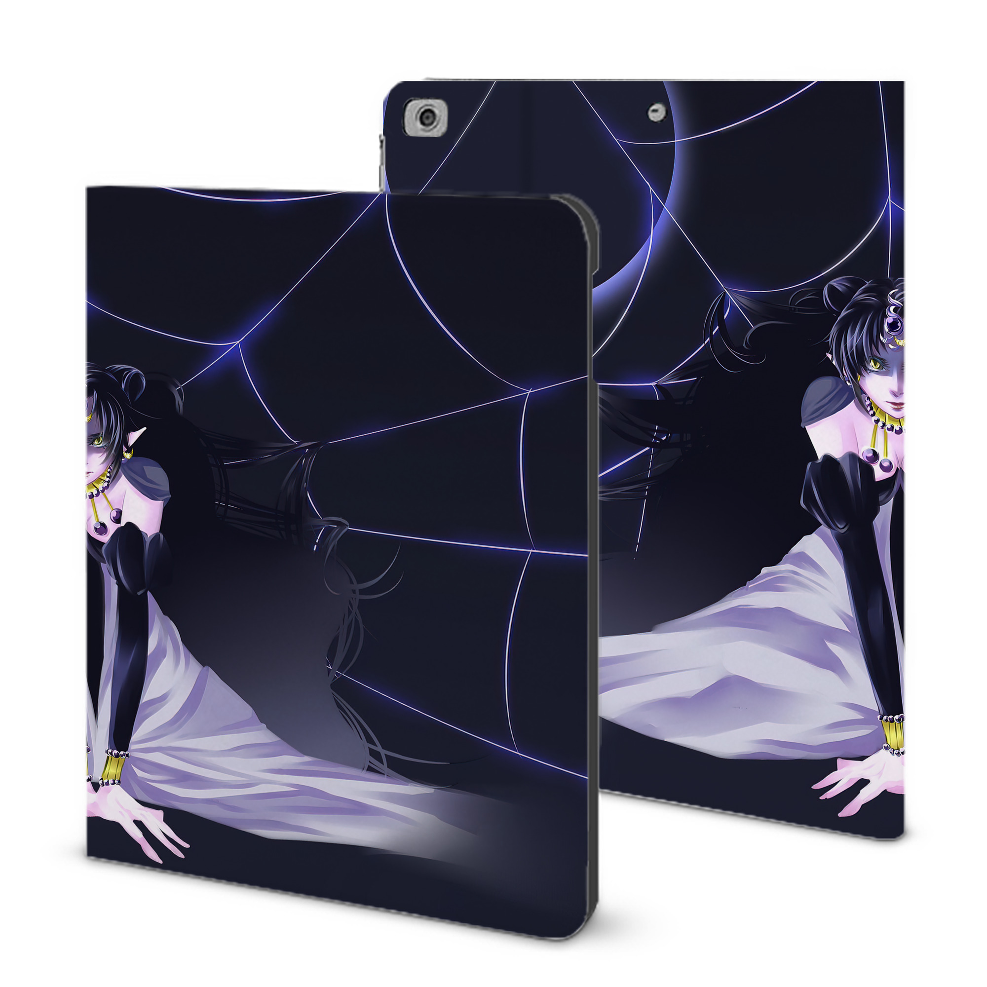 （画像用） 美少女戦士セーラームーン Sailor Moon IPad ケース ブック型 PUレザー TPU 耐衝撃 軽量 薄型 ペン収納なし 全面保護 IPad 各モデル対応